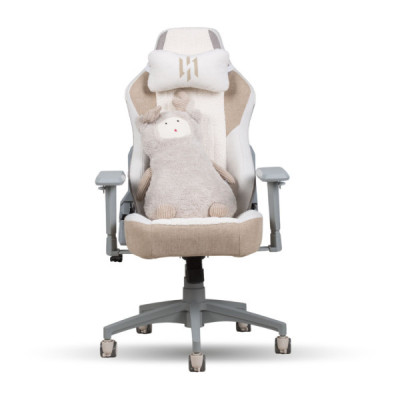Skillchairs SC MINI HAZEL – Chaise gamer compacte en tissu, idéale pour petits espaces