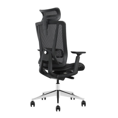 Chaise Skillchairs Ergo Vittoria - Confort optimal pour télétravail et gaming, avec support lombaire réglable.