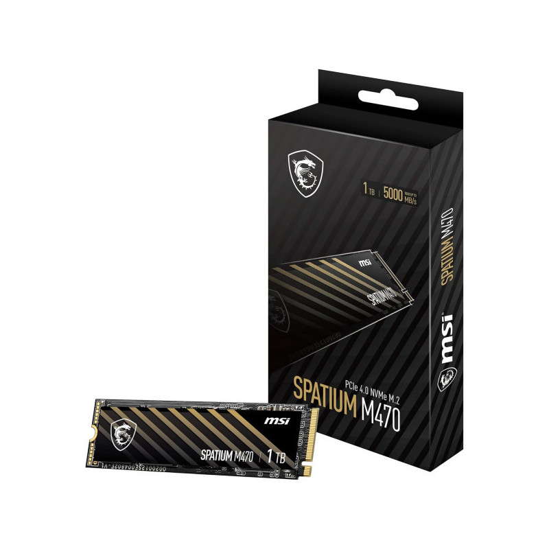 MSI SPATIUM M470 PRO 1TB PCIe 4.0 NVMe M.2
