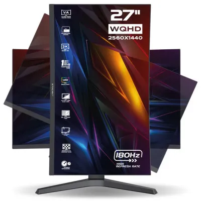 XTRMLAB X27G18VCQ 27" 180Hz 2K Incurvé