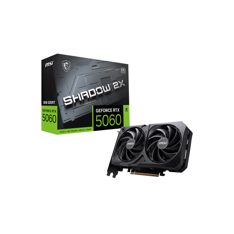 MSI GeForce RTX 5060 8G SHADOW 2X OC BULK