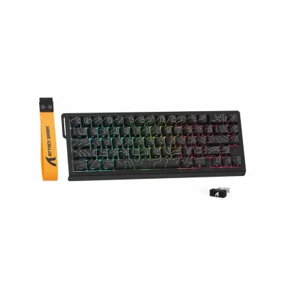 ATTACK SHARK X68 Pro HE Black Contours (Magnetic Switch)