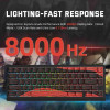 ATTACK SHARK X68PRO HE Black & Red