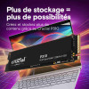Crucial P310 2To NVMe Gen4 M.2 2280