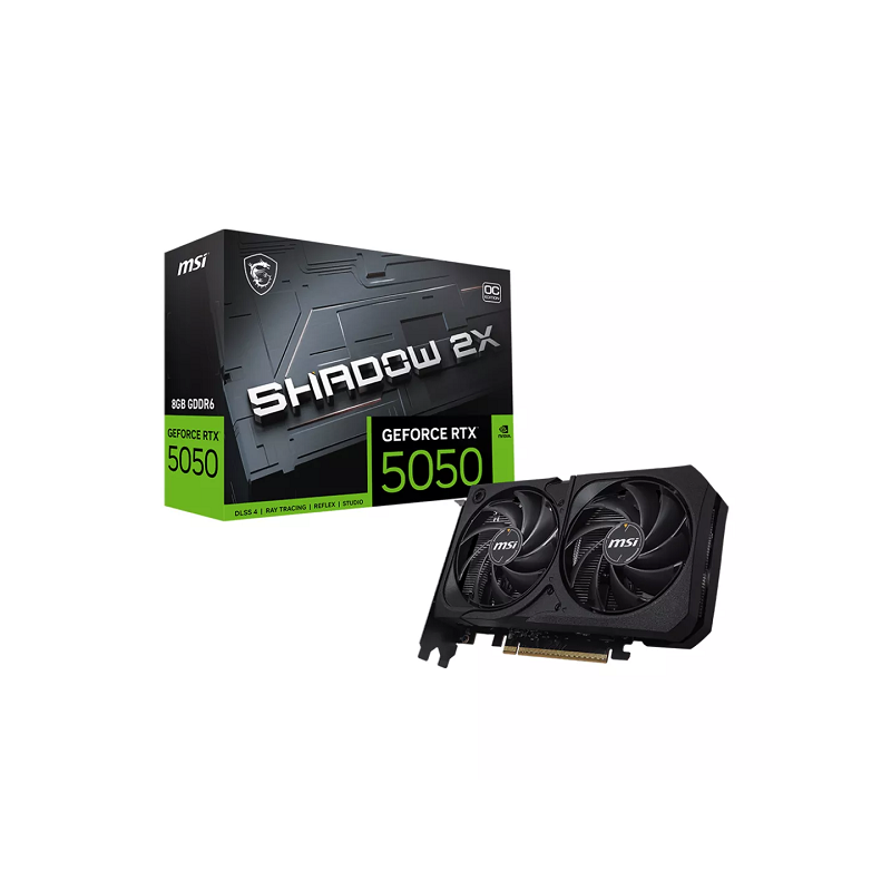 MSI GeForce RTX 5050 8G SHADOW 2X OC