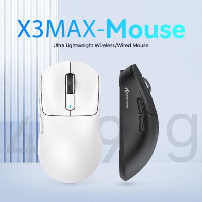 ATTACK SHARK X3 Max (White)