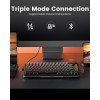Redragon K708 Pro LCD Wireless Mechanical Keyboard (Gradient Gray)