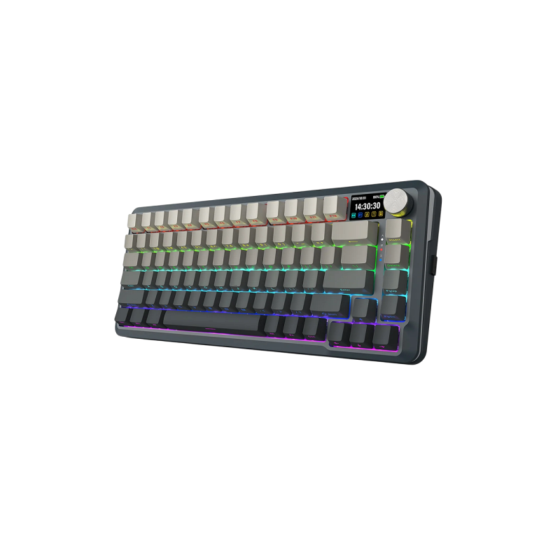 Redragon K708 Pro LCD Wireless Mechanical Keyboard (Gradient Gray)