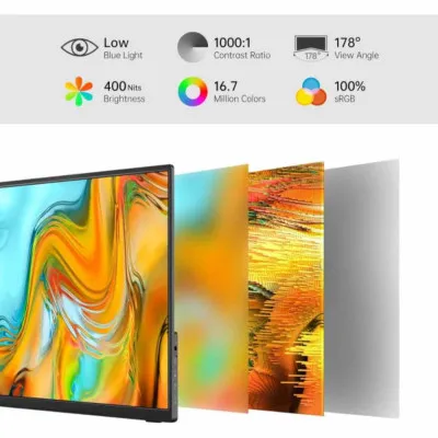 XTRMLAB M140F1 14" Moniteur portable IPS 60Hz