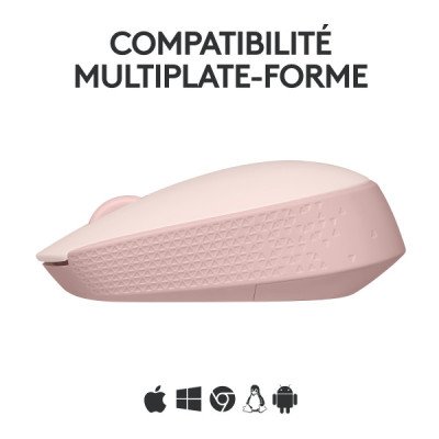 Logitech M171 Wireless Mouse (Rose)