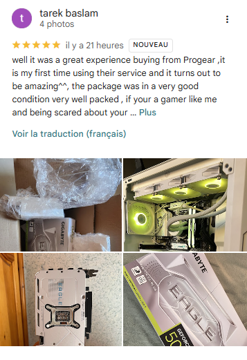 Témoignages clients